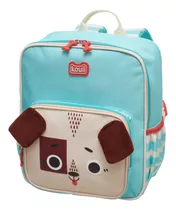 Mochila P/ Passeio Infantil, Alça Ajustável, Cachorro Menino