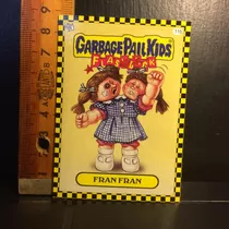 Garbage Pail Kids Fran Fran Año 2011, Borde Cuadriculado