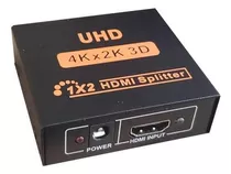 Distribuidor Splitter 1x2 Hdmi 1.4 V 4k2k Full Hd 3d 4kel102