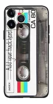 Funda Generica Para iPhone Vintage Cassette Camara Silicona