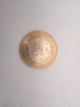 Moneda De 10 Pesos De 150 Aniversario De La Batalla De Puebl