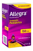 Allegra Suspension Oral 150 Ml