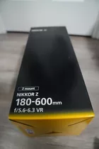 Nikon Nikkor Z 180-600mm F/5.6-6.3 Vr Z Series