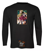 Polera Manga Larga, Goku Transformaciones, Dragon Ball, Dios