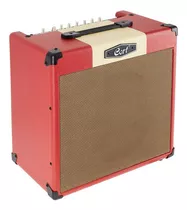 Amplificador De Guitarra Electrica Cort Cm30r 30w Reverb Color Rojo