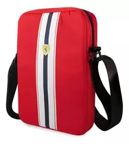 Ferrari Bolsa Para Tablet (10  Nailon Logotipo Color Rojo