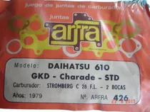 Juego Juntas Carburador Stromberg Daihatsu 610 Gkd Charade 