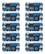 10 Pzas Regulador De Voltaje Dc-dc Lm2596 Ajustable 1.25-30v