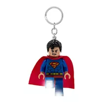 Chaveiro Lego Dc Super Heroes Light Superman 3 Polegadas De