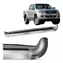 Estribo Personalizado Prata Metálico Toyota Hilux Cd 2009