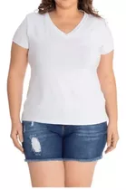 2 Tshirt  Basica Plus Size Feminina  Algodão Alta Qualidade