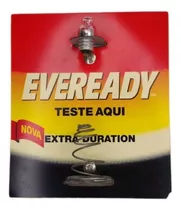 Testador De Pilhas Antigo Eveready Funcionando Usado