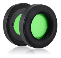 Espuma Almofada Earpads Compatível Para Razer Kraken 7.1 Chroma V2 / Pro V2 Cor Verde/preto