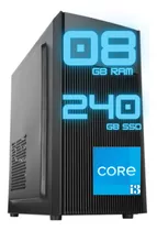 Pc Computador Cpu Intel Core I3 + Ssd 240gb 8gb Memória Nfe