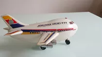 Avião Brinquedo  Wordwide Airlines Antigo 