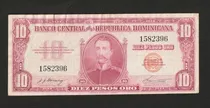 República Dominicana 10 Pesos 1962