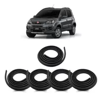 Kit Borrachas 4 Portas E Mala Fiat Uno Vivace Todos 