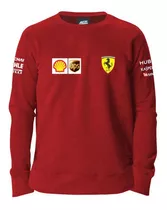 Buzo Cuello Redondo F1 Ferrari 2018 - 100% Algodón Niños