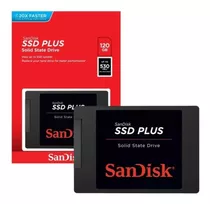 Ssd 120gb Sandisk Plus 2,5' Sata Iii 6gb/s Leitura 530mb/s