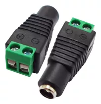 Conector Ficha Plug Hembra Alimentacion Camaras Cctv