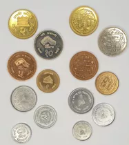 Monedas Mundiales : Nepal Set De 7 Monedas Año 1994 -2009