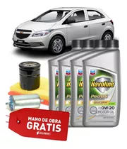 Service Cambio De Aceite Y Filtro Chevrolet Onix Prisma 0w20