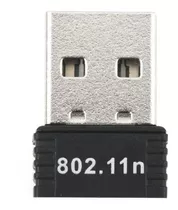 Mini Adaptador Receptor Wifi Wireless Usb 150mbps Nano Mini