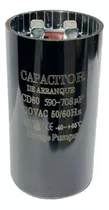 Capacitor De Arranque 590-708 Mfd Uf 110v Motor Eléctrico Fq