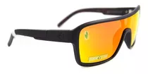 Lentes De Sol Dragon Remix Matte Black / Red Inferno