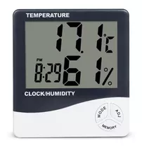 Termometro Higrometro Ambiental Lcd Digital 71306