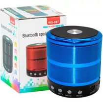 Mini Caixinha Som Bluetooth Portátil Usb Mp3 P2 Sd Rádio Fm