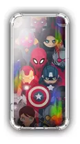 Carcasa Sticker Avengers D4 Para Todos Los Modelos Motorola