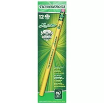 Ticonderoga Madera Con Carcasa Lápices Laddie, 2 Hb Blandos,