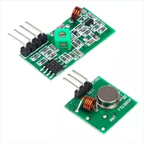 Transmisor Y Receptor Modulo Rf 433 Mhz Para Arduino Y Pic