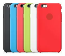 Funda Silicone Case Para iPhone 6 6s 6plus 6splus Colores