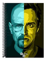 Caderno Escolar Breaking Bad 20 Matérias 400 Folhas