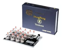 Kit De Ventosa Com 17 Copos Dong Yang Ventosoterapia