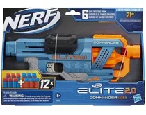 Nerf Elite 2.0 Commander Rd-6 - Hasbro Pronta Entrega