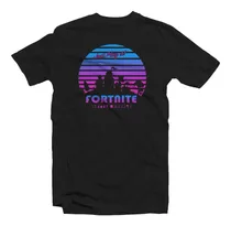 Remera Niño Fortnite Logo Retro