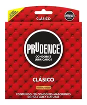 Condones De Látex Prudence Clásico 20 Condones