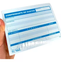 10 Blocks De Comprobante De Gastos, Azules, 500hojas, Fc-2