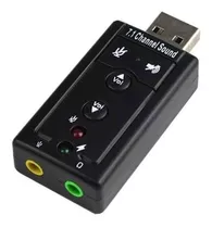 Placa De Sonido Usb 7.1 C/ Control Volumen Y Leds, Lo Mejor