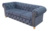 Sofa Chester Sillon Chesterfield 3 Cuerpos Chenille B O Vene