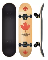 Tabla Skate Board Pino Canadiense Patineta Profesional Abec7