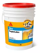 Pintura Lavable Antihongo Superlatex Sika Blanco 20l