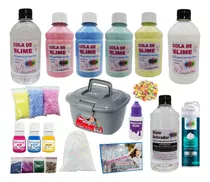 Kit Para Fazer Slime Com Neve Gliter Promoção Natal 