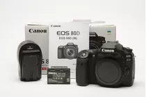 Canon 80d Dslr Body, Gently Used, Box, Batt+charger+manualhg