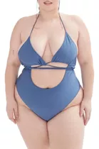 Bikini Mujer Talles Grandes Enteriza Para Atar Body Xl