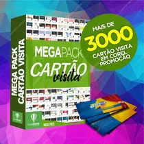 Mega Pacote Cartões De Visita Vetores Corel Draw Editavel