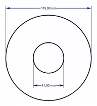 Etiqueta Personalizada Para Cds E Dvds - 50 Unidades